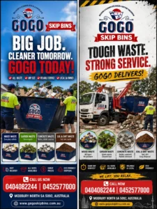 Cheap Skip Bin Hire Adelaide | GoGo Skip Bins
